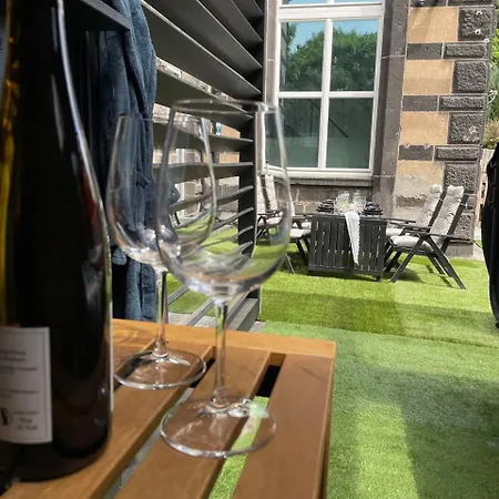 Bahnhofsoase - Wellness & Am Krufter Bahnhof Apartman Kruft