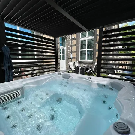 Bahnhofsoase - Wellness & Am Krufter Bahnhof Apartman Kruft