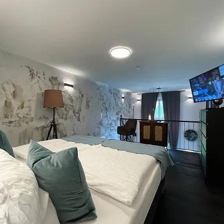 Bahnhofsoase - Wellness & Am Krufter Bahnhof Apartman