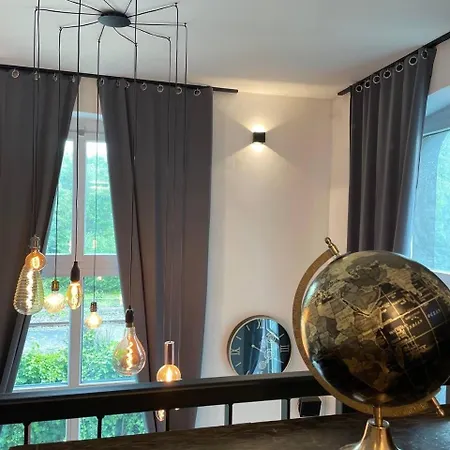 Bahnhofsoase - Wellness & Am Krufter Bahnhof Apartman Kruft