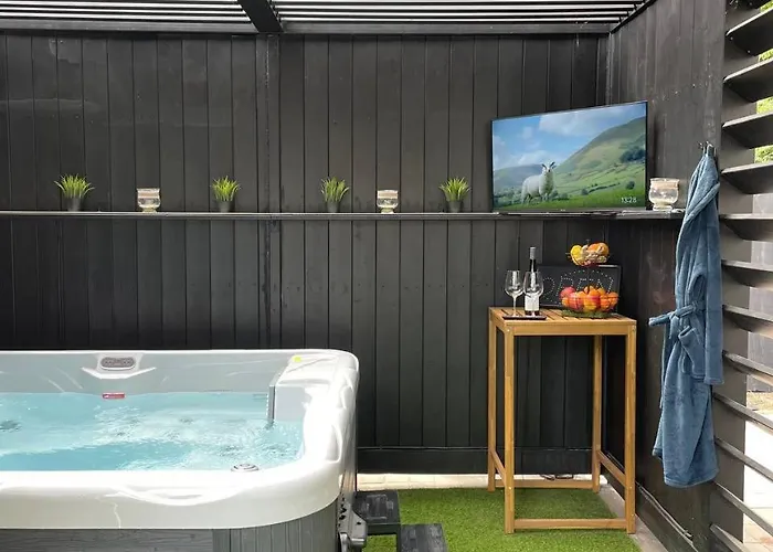 Bahnhofsoase - Wellness & Am Krufter Bahnhof Apartment *