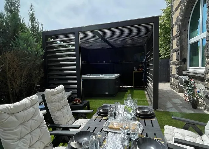 Bahnhofsoase - Wellness & Am Krufter Bahnhof Apartment