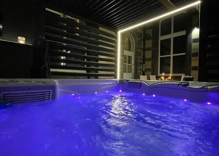 公寓 Bahnhofsoase - Wellness & Am Krufter Bahnhof *