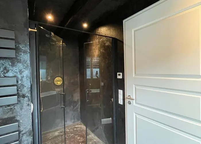 公寓 Bahnhofsoase - Wellness & Am Krufter Bahnhof *