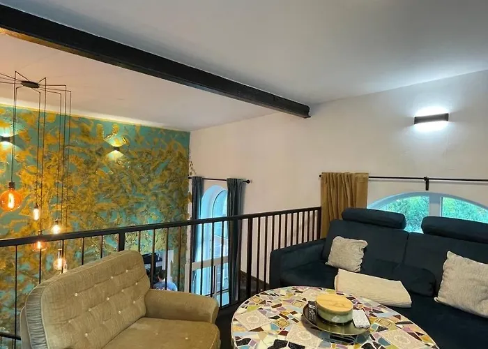 公寓 Bahnhofsoase - Wellness & Am Krufter Bahnhof