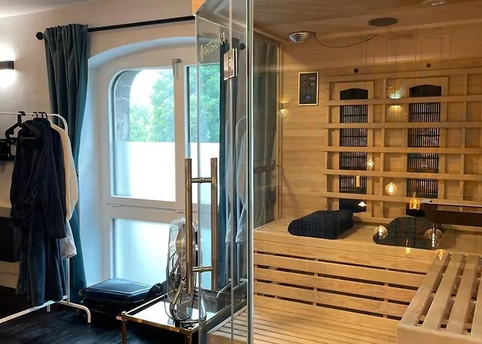 Bahnhofsoase - Wellness & Am Krufter Bahnhof Apartment Kruft